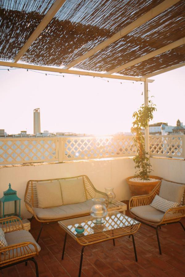 Atico Con Terraza En El Centro De Sevilla Экстерьер фото